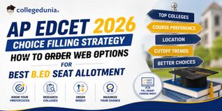 AP EDCET 2026 Choice Filling Strategy: How to Order Web Options for Best B.Ed Seat Allotment